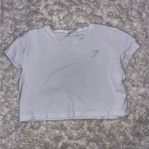 gymshark cropped workout top